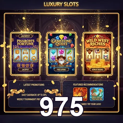 975 luxury slots promotions